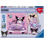 Ravensburger Puzzle Kuromi 3x49 poupées