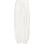 Ichi Pantalon blanc cassé