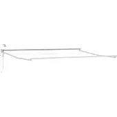 vidaXL Store électrique rétractable blanc 4,5 × 3 m