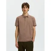 Selected T-Shirt marron