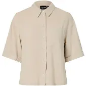 Pieces Chemisier 'PCVinsty' beige