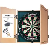 Unicorn Striker Home Dart Center | Cabinet de fléchettes en bois Tableau d'écriture fléchettes