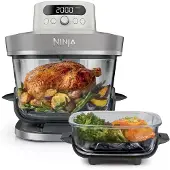 Ninja CRISPi Pro AS101EULG AIRFRYER XL 5 7 L avec plats en verre