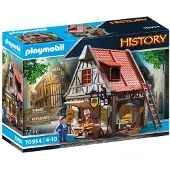 Playmobil history médiéval 70954 boulangerie du moyen-age