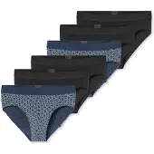 Schiesser Slip ' 95/5 ' bleu / noir