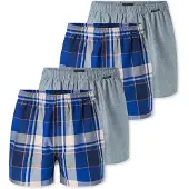 Schiesser Boxers ' Multipacks ' bleu / gris chiné / blanc