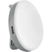 Reer ClipLight Lampe d'allaitement, avec clip de fixation, veilleuse, lumière d'allaitement, LED, minuterie, 52361