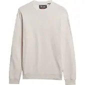 Superdry Pull-over blanc cassé