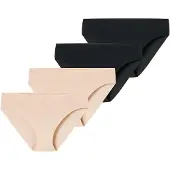 Schiesser Slip ' Invisible Light ' sable / noir