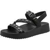 Tamaris Sandales noir / argent