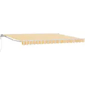 vidaXL Auvent Rétractable Électrique Orange 5 X 3 M