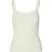 Selected Coton Débardeur Femme Blanc XL