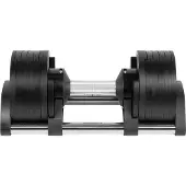 Rebel RBA-2332 Haltères réglables en fonte 24 kg, 2 kg en gradins