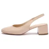 Rylko Escarpins à bride arrière beige