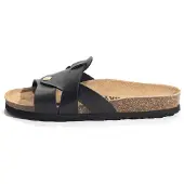Bayton Mule 'BASELITZ' beige / noir