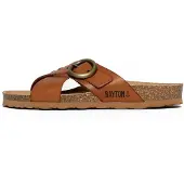 Bayton Mule 'CORDOUE' marron