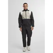 Sergio Tacchini Survêtement 'Apice' pierre / noir / blanc