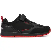 HUGO Baskets enfant en similicuir et mesh