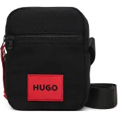 HUGO Sac coursier enfant en twill de coton déperlant