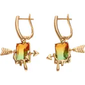 Usha WHITE LABEL Boucles d'oreilles or rose