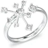 GUESS Galaxy Ring Argenté 54 Femme