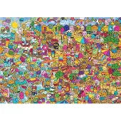 Gibsons , le charme des puzzles anciens Puzzle Gâteaux Avec Des Visages - Sweet Retreat - 1000 pièces
