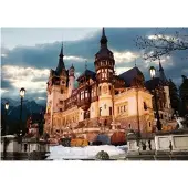 Puzzles DToy Puzzle Roumanie : Château de Peles - 1000 pièces