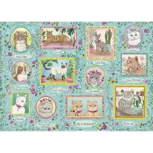 Gibsons , le charme des puzzles anciens Puzzle Famous Felines - 1000 pièces