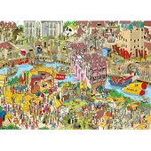 Gibsons , le charme des puzzles anciens Puzzle Jokesaws : Shakespeare Shake-Up - 1000 pièces