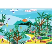 Pièce Rapportée Puzzle La Réunion Lé La - 1000 pièces