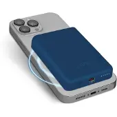 SBS Powerbank Tebb5000Mag1Cb 5000 Mah Magsafe Compatible - Bleu
