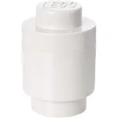 LEGO - Boite ronde blanche 1 plot - 40301735