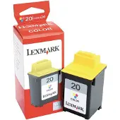 Lexmark Cartridge No. 20 - Couleur (cyan, magenta, jaune) - original - cartouche d'encre - pour X70, X80, X84, X85, Z42, Z43, Z44, Z45, Z51, Z52, Z53, Z54, Z703, Z705, Z715, Z82