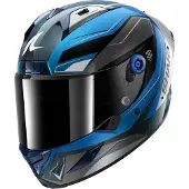 Shark Casque Shark Aeron Mekarium, argent/bleu, M (57/58)