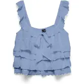 Vero Moda Haut 'VMSANDY' bleu clair