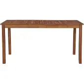 vidaXL Table de jardin 150x90x74 cm acacia massif