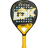 Lok Be Flow Yellow Gen2 2025 Padel Racket Jaune 360-375 gr