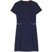 HUGO Robe 'Kaelyn' bleu foncé