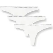 Calvin Klein Underwear String noir / blanc / blanc naturel