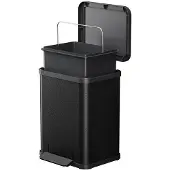 Hailo 0619-260 Öko Uno Plus M Pedaalemmer 17L Zwart