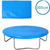 Monzana Bâche pour trampoline bleu 305cm en PE