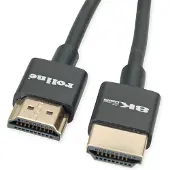 Roline HDMI — HDMI (1.50 m), Câble vidéo, Noir