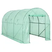 Gardebruk Serre de jardin tunnel 350x200x200cm bâche polyéthylène