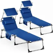 Casaria Bain de soleil Hawaii 193x60x30cm