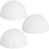 Monzana Lampes solaires LED semi-circulaires - Lot de 3 - Jardin - Éclairage de jardin