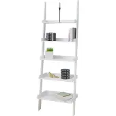 Casaria Étagère murale style échelle - 5 tablettes - 180 cm