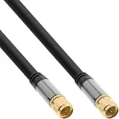 InLine 69103P câble coaxial 3 m Type F Noir