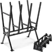 Gardebruk Chevalet de sciage en acier pour bois et réglable