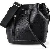Tom Tailor Sac à bandoulière 'Analisa' noir