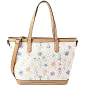 Gabor Sac à bandoulière 'Meria' beige / bleu clair / marron / orange clair